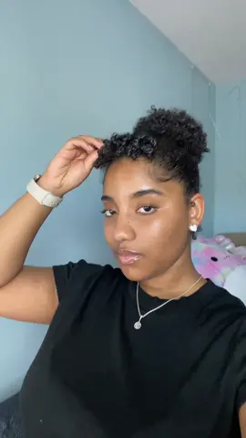 Your an Angel 🩷  #fyp #camillekbarnes #viral #naturalhair #naturalhairstyles #curlyhair #3c4ahair 