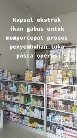 Kapsul Albumin yang terbuat dari ekstrak ikan gabus (Channa striata) untuk menjaga kesehatan dan mempercepat proses penyembuhan luka pasca operasi #lukapascaoperasi  #ikangabus #penyembuhanluka #apotek 