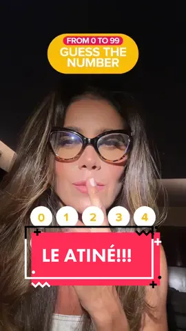 A la primera le atiné!!!! 🙌😅 Se me ocurrio el 23 porque es el dia de mi cumpleaños 🤪 #guessthenumber #tiktokfilters #fyp #parati 