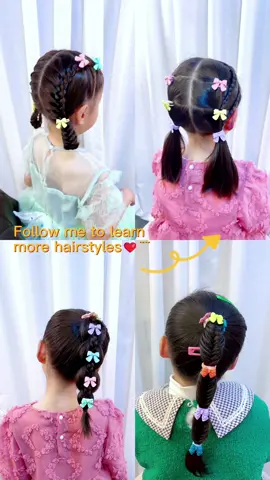 Kids’ cute hairstyle for Hot summer~pop summer~#tiktokhair #tiktokhairstylist #accessories #hairtips #hairtrack #hairstyleinspiration #kidshairstyles #hairtrend #summerhairtrends2023 #girl #hairpin2023 #hairstylist #fyp #foryou 