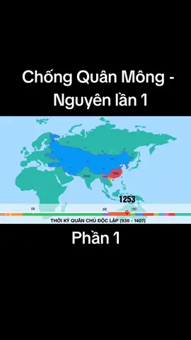 Cuộc kháng chiến chống quân Mông - Nguyên lần thứ nhất phần 1 #vietnam  #daiviet #nhatran3lanthangquannguyen #lichsu #xuhuong 