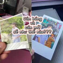 #CapCut Cán bóng & cán mờ sẽ khác nhau ntn ??? #incard #incardbogoc #inanhtheoyeucau #tieminnhanho #xhtiktok #asmr #kpopfyp #fypシ 