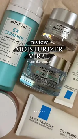 slide nya bisa geser sendiri😀🙏 #reviewmoisturizer #rekomendasimoisturizer #tipsskincare #hydratedskin #moisturizer #reviewskincare #honestreview #reviewjujur #moisturizerviral #skincareroutine #skintificid #larocheposay 