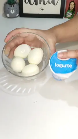 Misturei Ovo com Iogurte e o resultado ficou incrível #molhocaseiro #maionesenlcaseira #receita