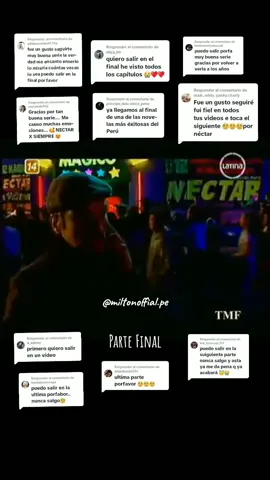 Parte final - Nectar en el cielo❤ Uno de los finales mas tristes que verás hoy.😭💔#tiktok #viral #parati #sigueme #comparte #elgruponectar🇵🇪 #concariño❤ #fypシ 