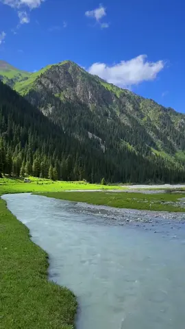 قرغيزستان ، وادي كاراكول #قرغيزستان #طبيعة #سياحة 