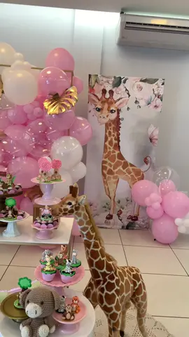 Safari para menina 1 aninho, garantam a decoração do seu filho(a) estamos com uma mega promoção #fyp #safari#menina#fyp #decoracaoinfantil #imprendedorismo #foryoupage #fypage 