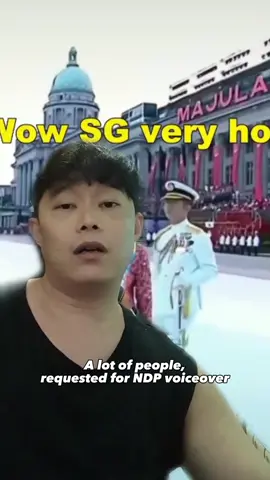 Happy National Day everyone! You all request for my dubbing, I confirm give you! SIUUUU #NDP2023 #SIUUUU 