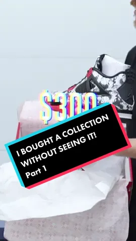 I Bought A Sneaker Collection WITHOUT SEEING IT (Part 1) #sneakerhead #sneakers #fashion #sneakercollection #fyp #foryou   