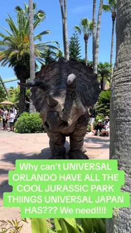 Jurassic Park land at universal Japan is insane! I was blown away at the offerings. They have dinosaurs running around the land. You never know what will pass you. You might find yourself even souring like a flying dinosaur or eating popcorn out of a dino egg! It can all happen only in japan #japan #universal #universaljapan #universalstudios #travel #fyp #foryou #jurassicpark #jurassicparkthelostworld #travellife #dinosaur #dino #adventure #travelbucketlist 