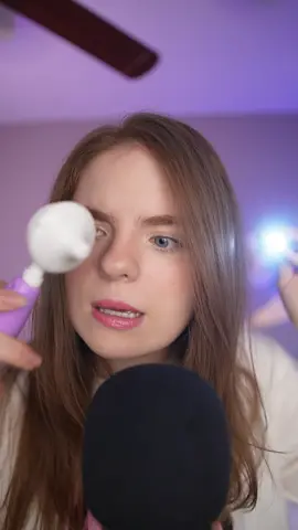 ASMR VERY “professional” eye exam roleplay #asmr #sleep #eyeexam #tingles #fast 
