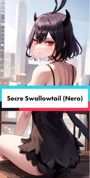 Secre Swallowtail( Nero) Black Clover #nero #blackclover #セクレ・スワロテイル #secreswallowtail #secre #fyp 