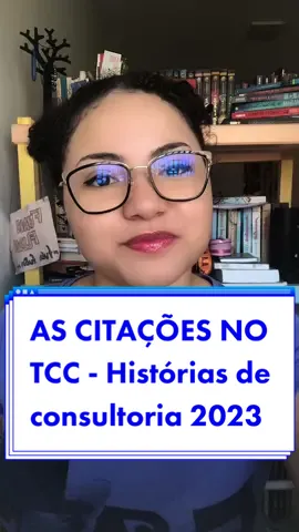 quantas citações posso usar no tcc? e pra cada seção? #consultoria #consultoriaacademica #universidade #vidadeuniversitario #tcc #abnt 