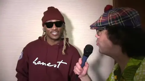 Future talks about cheesecake, March 2014 #future #nardwuar #popculture #2010s 