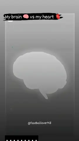 My brain 🧠 vs my heart 🫀 #fypシ #vairal_video #tiktokbangladesh🇧🇩 #efootball #leomessi #foodballlover💟😍⚽⚽ 