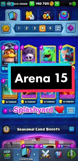 Best deck for Arena 15 ! #clashroyale #supercell #cr #deck #game #gaming #skill #jeuxvideo #bestdeck #splashyard #arena15  #CapCut #fyp #pourtoi #tiktok #viral #viraltiktok #foryou #baboucr 