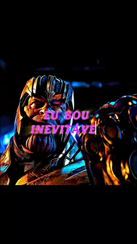 Eu sou inevitável 🫰🏾#marvelstudios  #marvel #thanos #edit #zyxcba  #fy  #viral #foryourpage 
