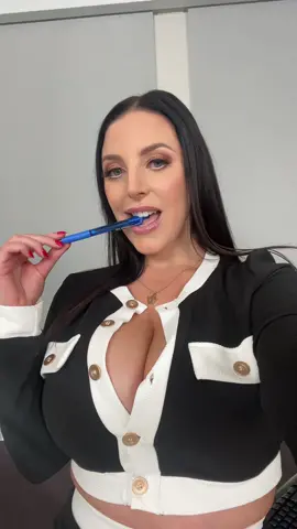 Your numbers are down, and my eyes are up here 📈 #office #fypシ #angelawhite 