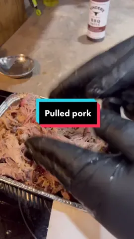 Replying to @John Denk not bad for my first #pulledpork #smoked #porkbutt #bbq #dinner #mealideas #cheapmeals #EasyRecipe #Foodie #delicious #learnwithme #bbqtiktok #bbqtok 