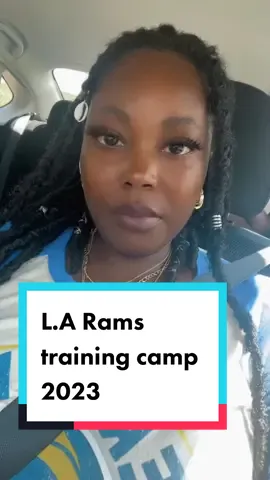 Come with me to the LA Rams training camp 2023. #nfl #trainingcamp #nfltrainingcamp #larams #aarondonald #violetthevixen #fyp 