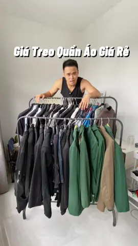 Giá treo quần áo giá rẻ trên tiktokshop sau 9 tháng sử dụng vẫn rất okela. #giatreodo #decor #vanlanoam 