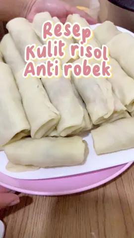 Resep kulit risol anti sobek andalanku,ekonomis #resepkulitrisol #kulitrisolantirobek #resepkulitrisolantigagal #reseptiktok #makanan #masak 