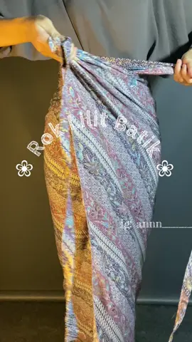 Suka😍#roklilit #roklilitbatik #outfitkondangan 