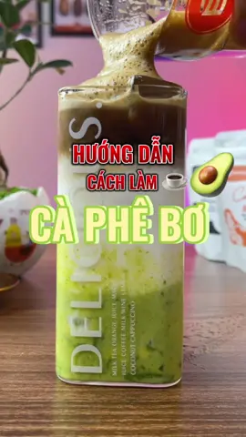 Hướng dẫn cách làm Cà phê Bơ ngon tuyệt cú mèo 😋 #ecoffee #huongdan #cafebo #caphebo 