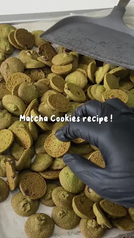 Matcha Cookies Recipe. Kalau malas buat sendiri, kite ada jual tau. Tak letak bag kuning kat sini sebab view drop kalau ada bag kuning🥲 #anastasiadessert #matchacookiesrecipe 