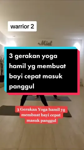 3 gerakan yoga yg membuat bayi cepat masuk panggul, warrior 2, warrior 1 dan squad jump #hypnobirthingsurabaya #prenatalyoga #yogaibuhamil #dokterastie #hamilsehat #bumilhappy #hamilbahagia #bumilcantik 