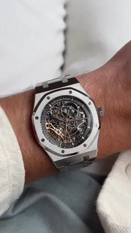 Audemars Piguet Royal Oak Skeleton Openworked  REF : 15305ST.OO.1220ST.01 #audemarspiguet #ap #watches #skeleton #royaloak #watch 