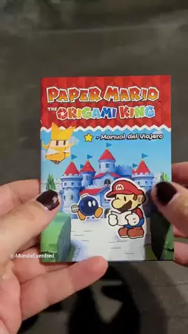 Manual de Instrucciones de Paper Mario the Origami King #paper #mario #supermario #origami #king #origamiking #papermario #theorigamiking #papermariotheorigamiking #nintendo #nintendoswitch 