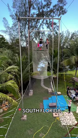Flying Trapeze Class #thingstodoinmiami #trapezeclass #uniqueplans #northmiami 