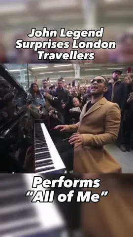 Only time I’d be happy for a delay #fypシ #foryou #johnlegend #allofme #streetperformer 