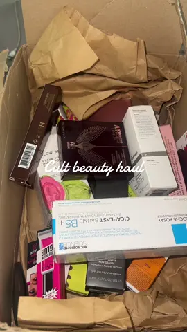 Hauls make me happy #fyp #ukblackgirl #makeuphaul #cultbeauty 