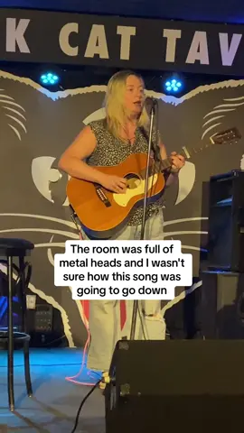 I was pretty nervous to see what they'd think of my mom songs