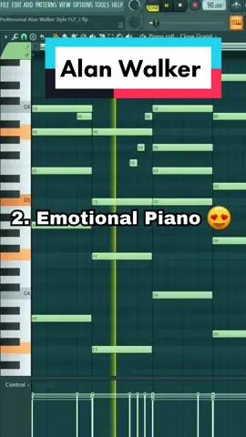 Creando Un Tema Estilo Alan Walker En Fl Studio 🎵🎶 SÍGUEME ❤️🌍 #alanwalker  #alanwalkermusic  #alanwalkerstyle 