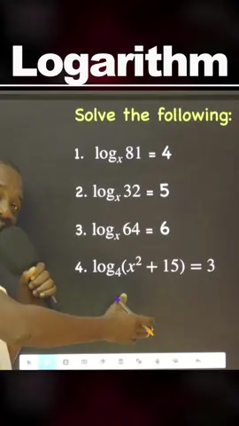 Logarithm Class #2 : Example on the Relationship Between Logarithm and Indices #logarithm #logarithms #logarithmsolution #logarithmic #math #maths #exponents #indices #mathematics #gcsemaths #mathshelp #fyp #algeria @Private_Lesson_With_Me
