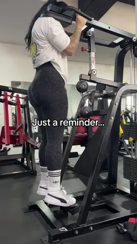 I know some people need this reminder. (I am some people) #gymrat #GymTok #calves #gymhumor 