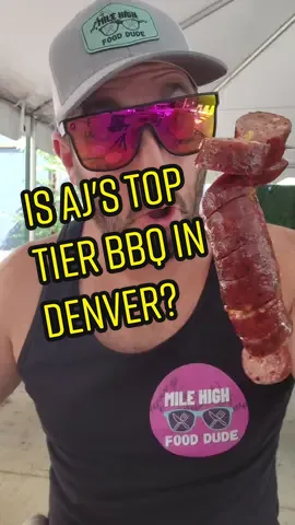 #CapCut #screammovie #VozDosCriadores ‼️Is AJ's Pit Bar-B-Q Top Tier BBQ in Denver⁉️ They make their Sausage in house, so delicious! One of the better sides of mac n cheese I've had in a while. Where is your favorite BBQ spot? COMMENT BELOW ⬇️ ⬇️ HIT THAT FOLLOW IF YOU LOVE BBQ!🍖🩷🩵 #fyp #food #Foodie #foodreview #bbq #barbecue #brisket #meat #smoked #mukbang 