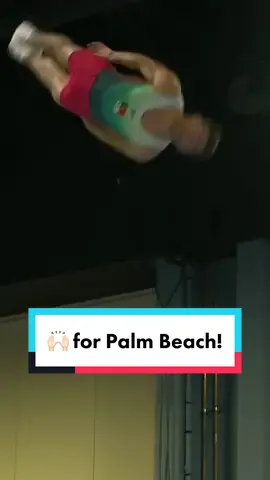 🙌🏻 for Palm Beach! #Trampoline #FIGWorldCup #Paris2024 