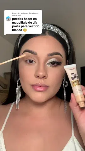 Replying to @Nahomi Sanchez  Espero y te guste hermosa 🤍✨🤍  - #maquillajedeojos #cutcreasemakeup #maquillajecutcrease #maquillajeconglitter #ideasdemaquillaje #maquillajeparasalir 