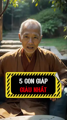 5 con giáp có số mệnh giàu sang nhất!  #congiap #giauco #tuvisomenh #xemtuoi #phongthuy #kienthucphongthuy #xuhuong2023 #LearnOnTikTok 