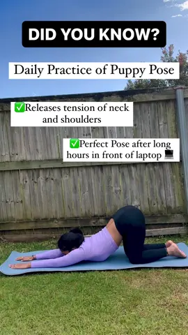 HOW TO DO M • Get on all fours keeping your hands under your shoulders and your knees directly under your hips. • Slowly move your hands forward, lowering the chest down to the floor. • Keep your arms off the floor. • Hold for 30 seconds • Repeat 3 times. #puppypose #yoga #uttanashishosana #heartopener #backbend #yogainspiration #yogalove #yogapractice #yogateacher #photooftheday #igyoga #instayoga #outdooryoga #yogaforall #yogaoutfit #yogapose #yogagirl #yogajoy #yogaeverywhere #yogachallenge #flexibility #shoulderstrength #puppyposevariation #chestopener #hollowback #yogacommunity #yogaaustralia #yogabrisbane #tiktokyogateacher #tiktokyoga #tiktok #brisbaneyogateacher #vedicyogaandhealingstudio