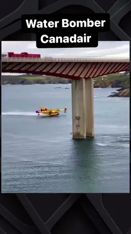 Water Bomber transporte de água voando sob uma ponte.✈️ Vídeo 📹 @it4aero #aviacaoworld #pilot #aviacaogeral #aviacao_executiva #aviação #piloto #combateincendio #aeromilitar #bombeiro 