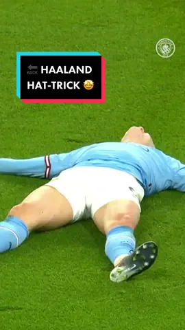 #Haaland’s hat-trick in our last meeting with Burnely! 💪  #ManCity #ManchesterCity #ErlingHaaland 