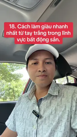 Cách làm giàu nhanh nhất từ tay trắng trong lĩnh vực bất động sản. #batdongsan #lamgibaygio #phasan #suythoaitoancau #huongnghiep #daututaichinh 