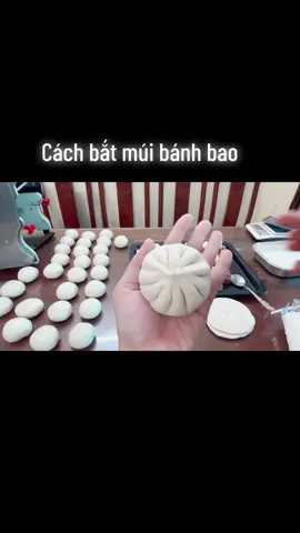 Cách bắt múi bánh bao #banhbao #banhbaotuoi #xaxiu #phomai #homemade #banhbaoxaxiu #reviewanngon
