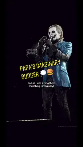 To be fair, theres another burger place across the street, but he specifically said *in the parking lot* next to not across the street💀 mans out there dreaming about a baconator ig 😭💀 #thebandghost #ghostbc #ghostband #papaemeritus #swissghoul #dewdropghoul #phantomghoul 