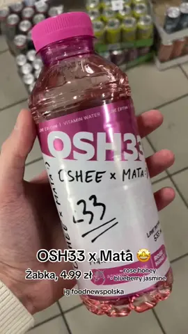 Którego próbowaliście? 🤔 ig foodnewspolska, wpadajcie :)) #dc #dlaciebie #oshee #osheexmata #mata33 #osh33 #żabkasklep 